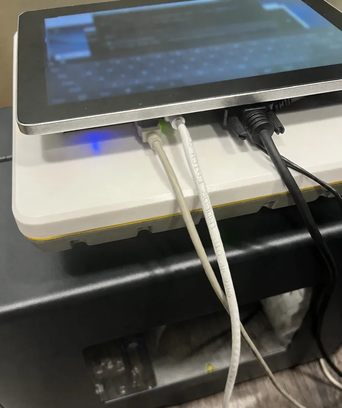 세아상역 RFID 파우치 관리 시스템 실기기